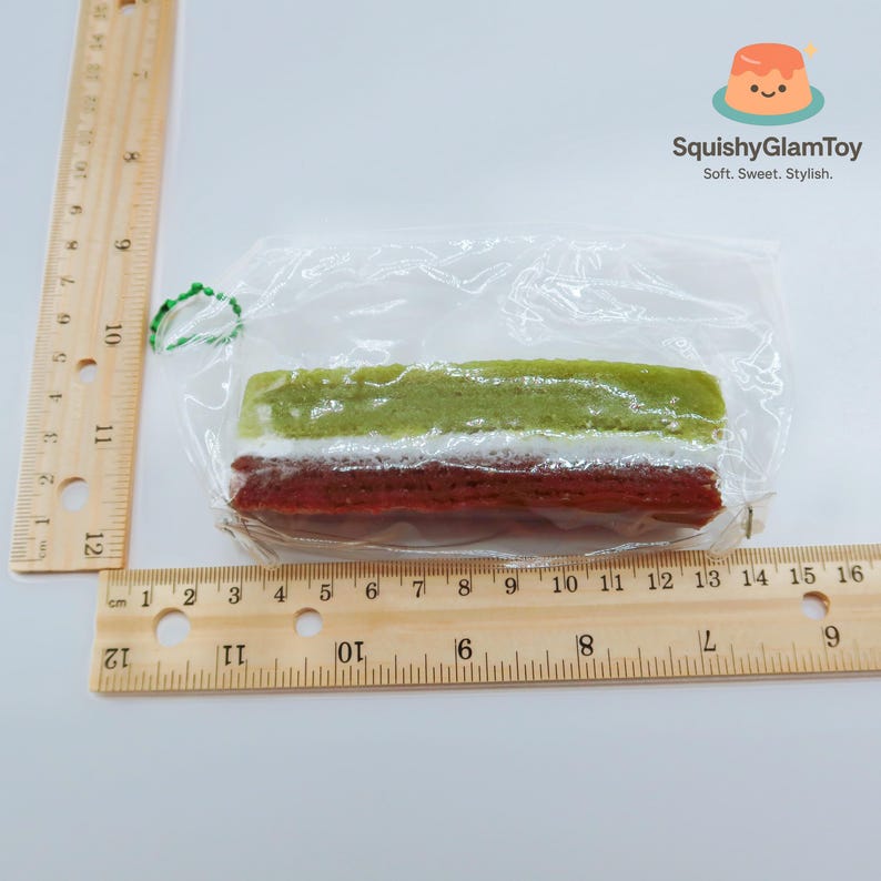 Squishy Ruler Matcha Mille-feuille Wafer Squishy – Soft & Slow Rising - Etsy