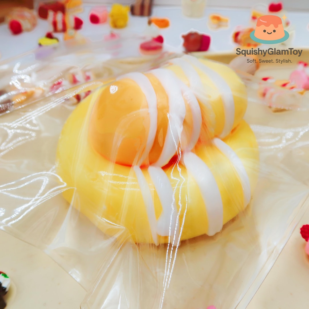 Peach Cream Donut Squishy Sweet Slow rising Etsy peach-cream-donut-squishy-sweet-slow-rising-etsy