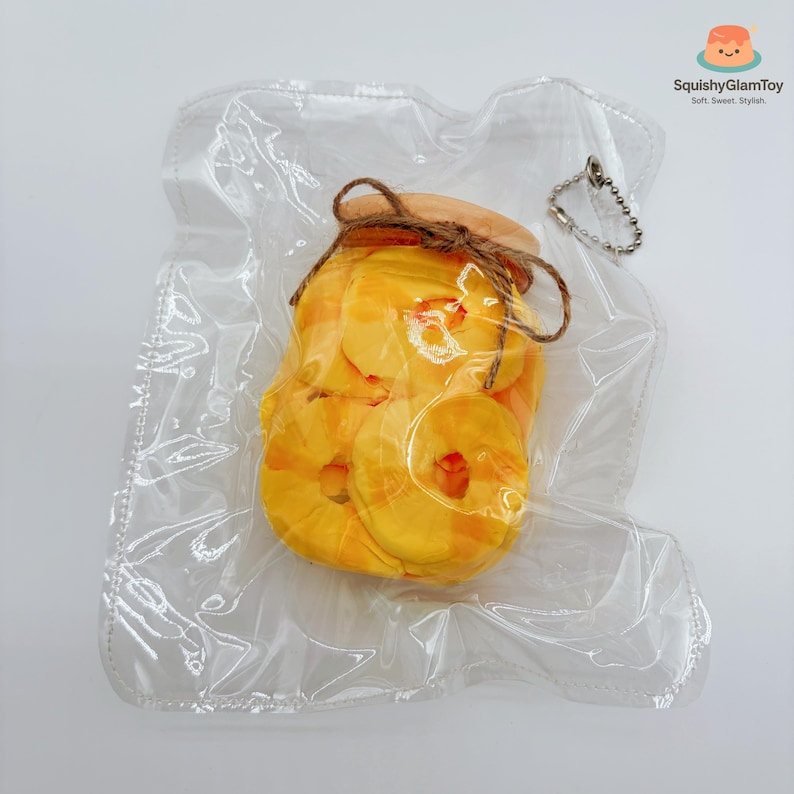 Squishy Rings Pineapple Squishy | Fruit Squishy Toy | Pineapple Rings Squishy ...