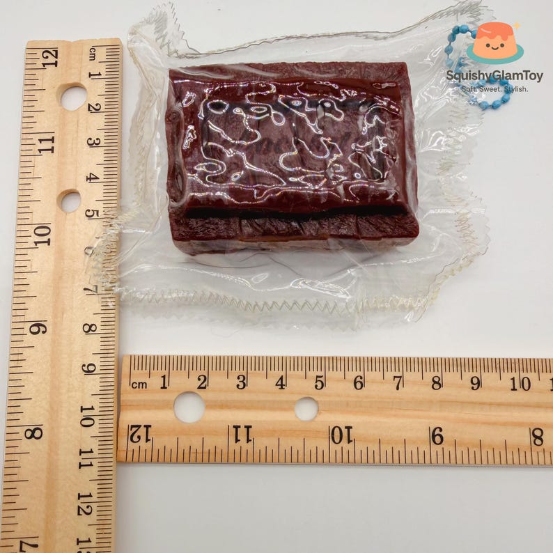 Squishy Ruler Chocolate Bar Squishy | Realistic Dessert Squishy | Soft Fidget Toy ...