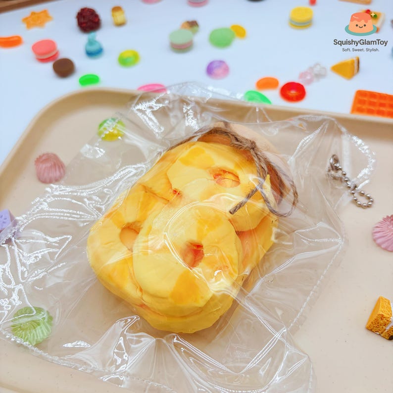 Squishy Rings Pineapple Squishy | Fruit Squishy Toy | Pineapple Rings Squishy ...
