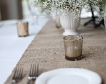 Extra Long Burlap Table Runner Custom Size Table Runner Etsy
