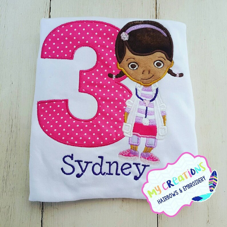 Doc Mcstuffins Birthday Shirt Etsy