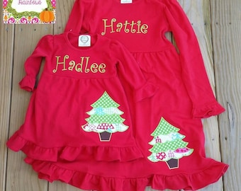 Little Girls Christmas Dress *Several Options Available*