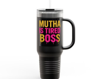 be mine Insulated Travel Mug | 40oz Valentine Heart Script