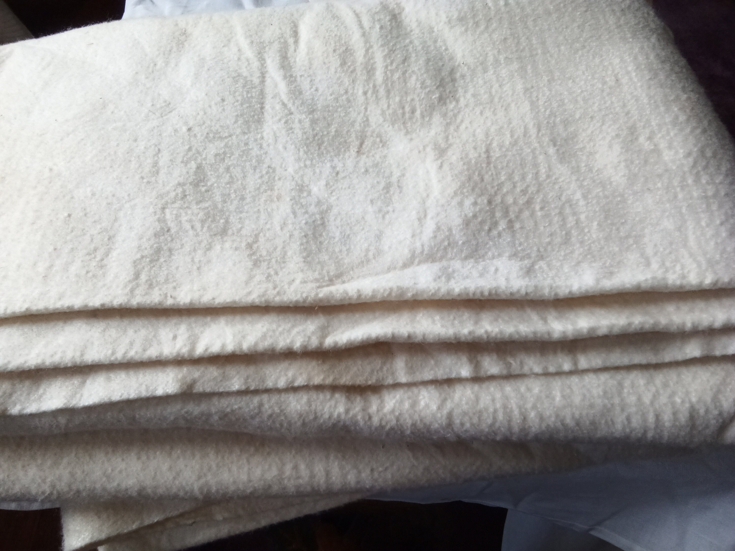 Vintage Pure Cotton Quilt Batting 50 x 94 Etsy