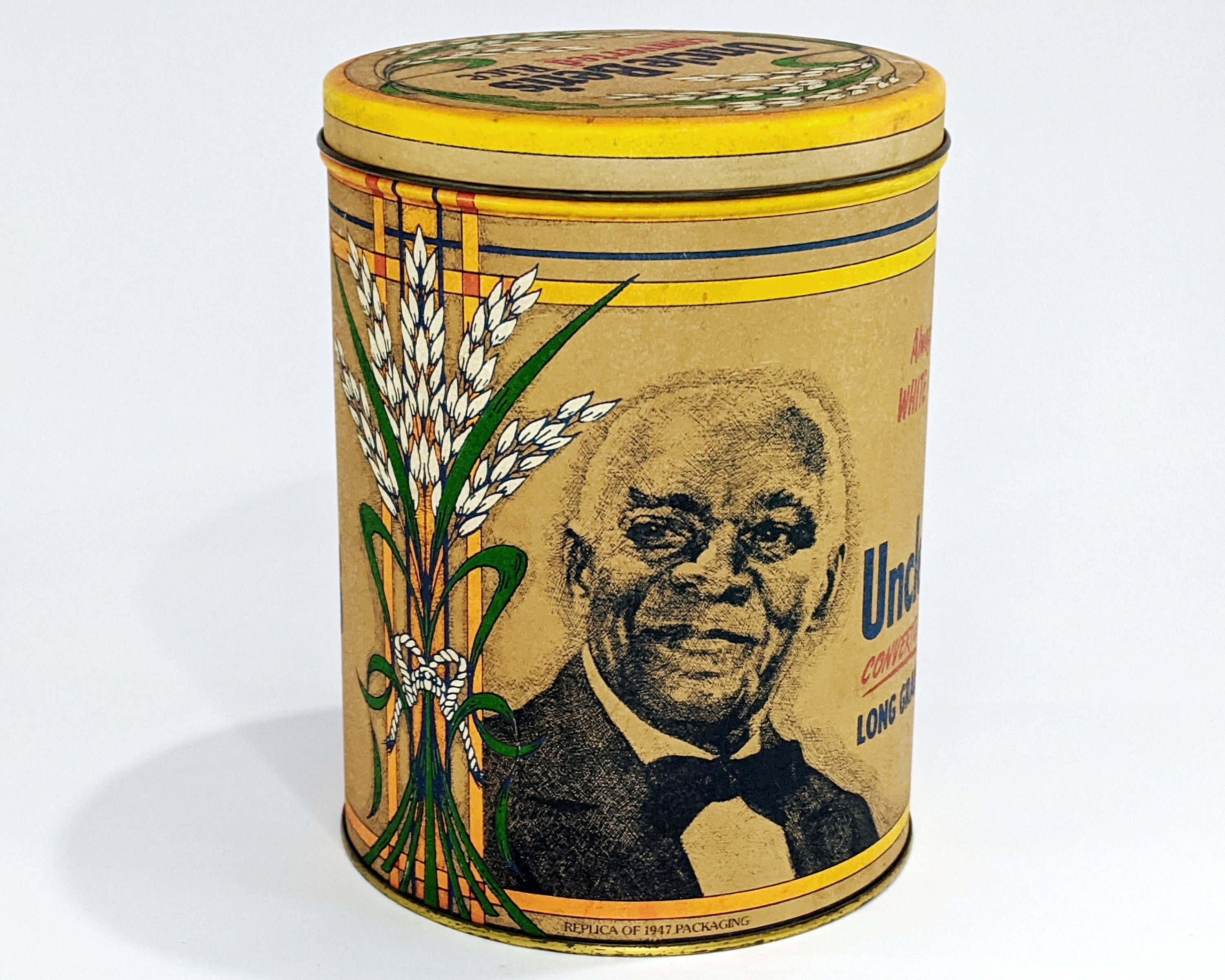 Tin Uncle Ben's® Converted® Rice Tin ©1985 Vintage Replica 1947 Images ...