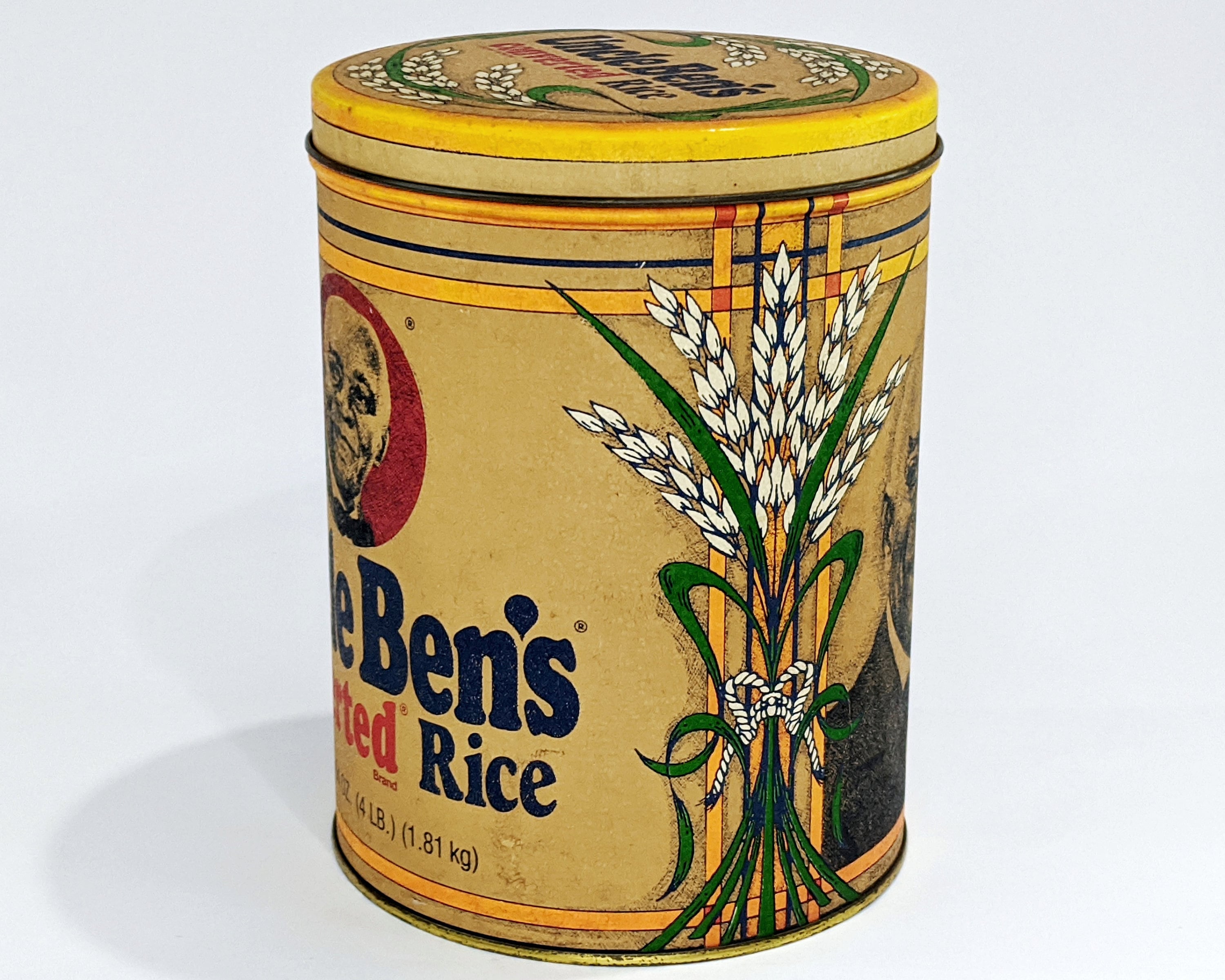 Tin Uncle Ben's® Converted® Rice Tin ©1985 Vintage Replica 1947 Images ...