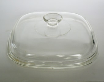CorningWare Glass Lid Replacment Domed A-12-C Lid Large Knob