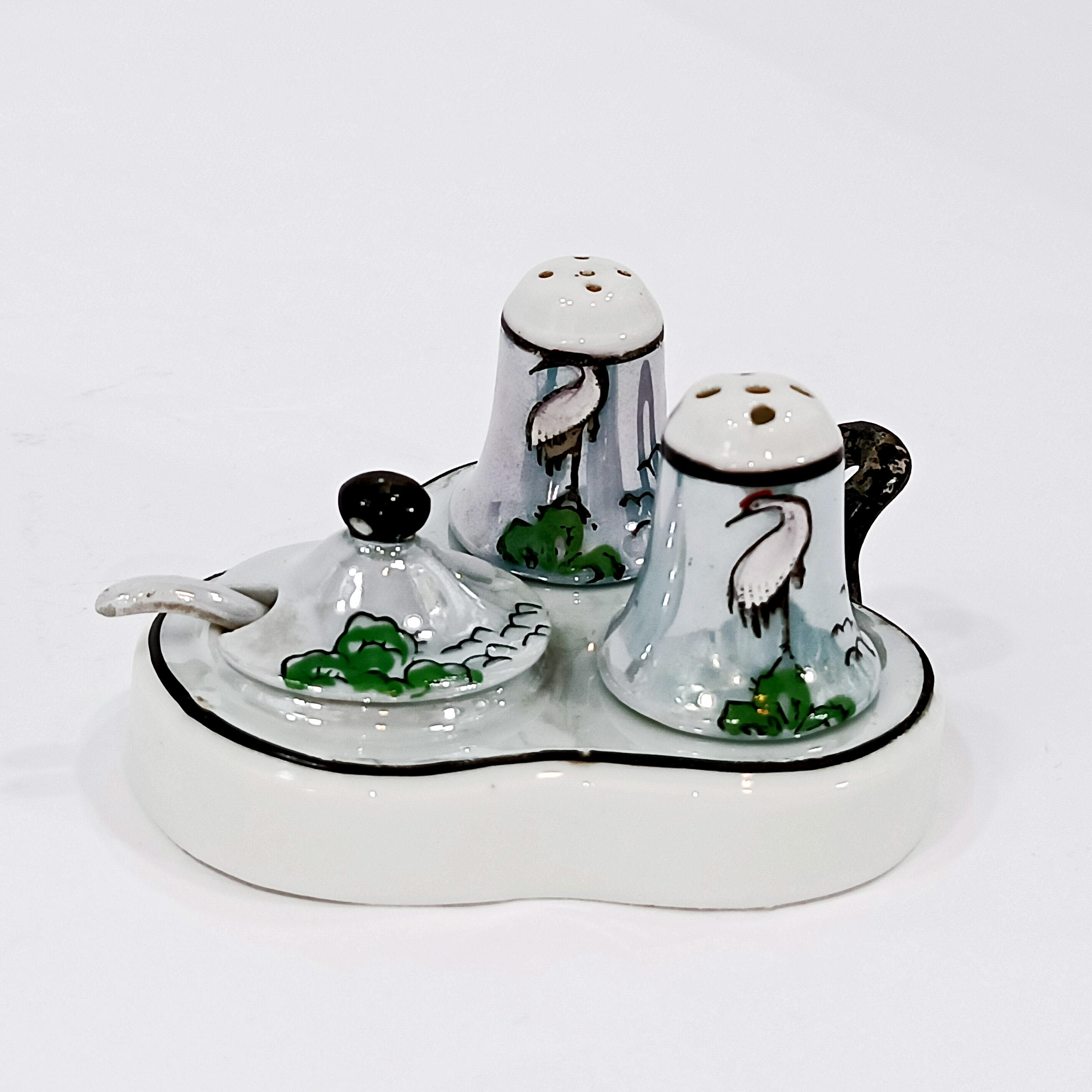 Crane Salt Pepper - Etsy