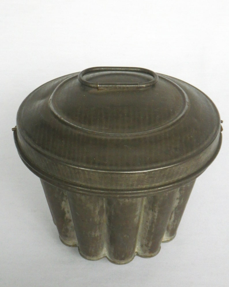 Tin Mold Tin Lid Dessert Cake Pudding Gelatin Mould Pan Etsy