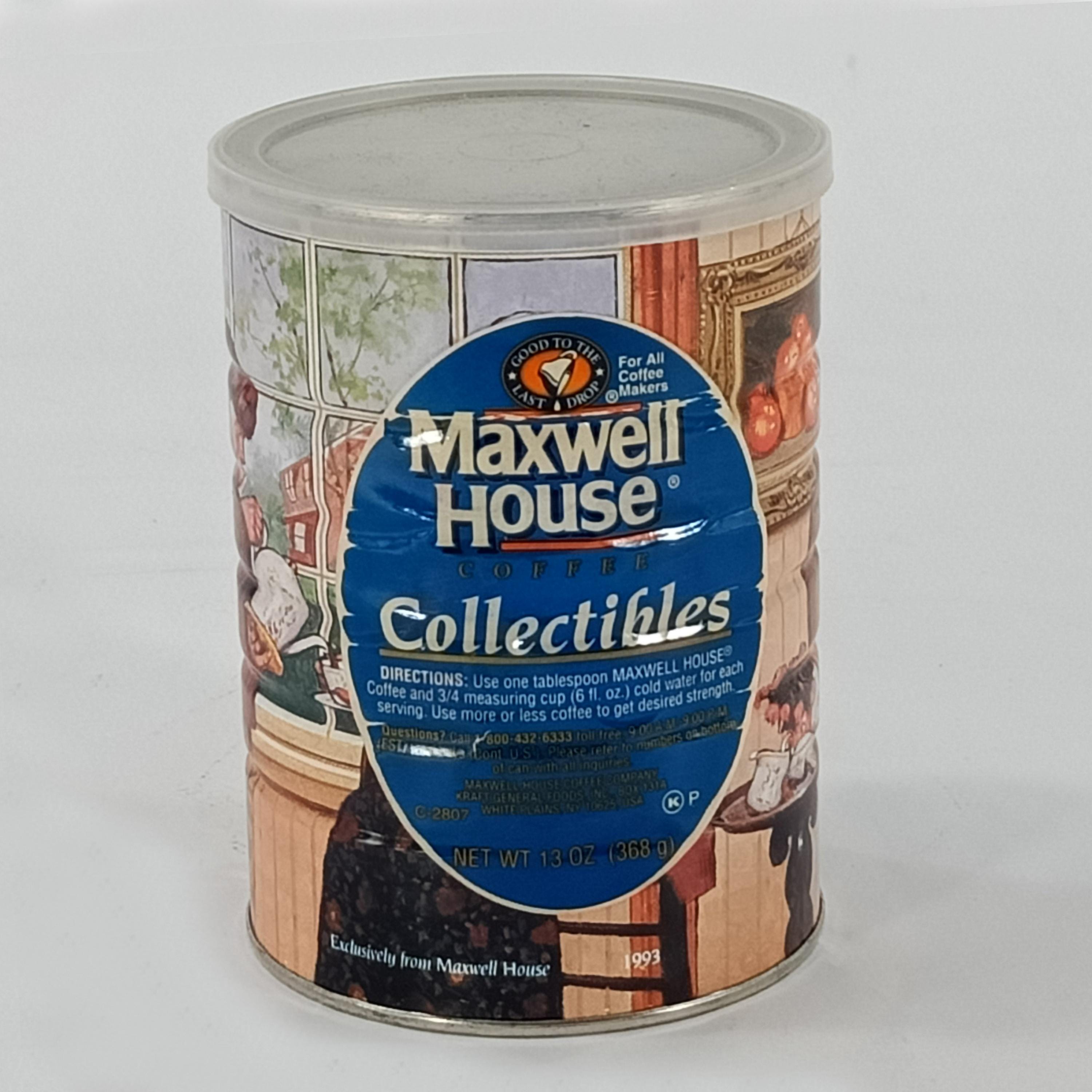 Maxwell House Lipton ヴィンテージ缶 2個セット 美術品・アンティーク