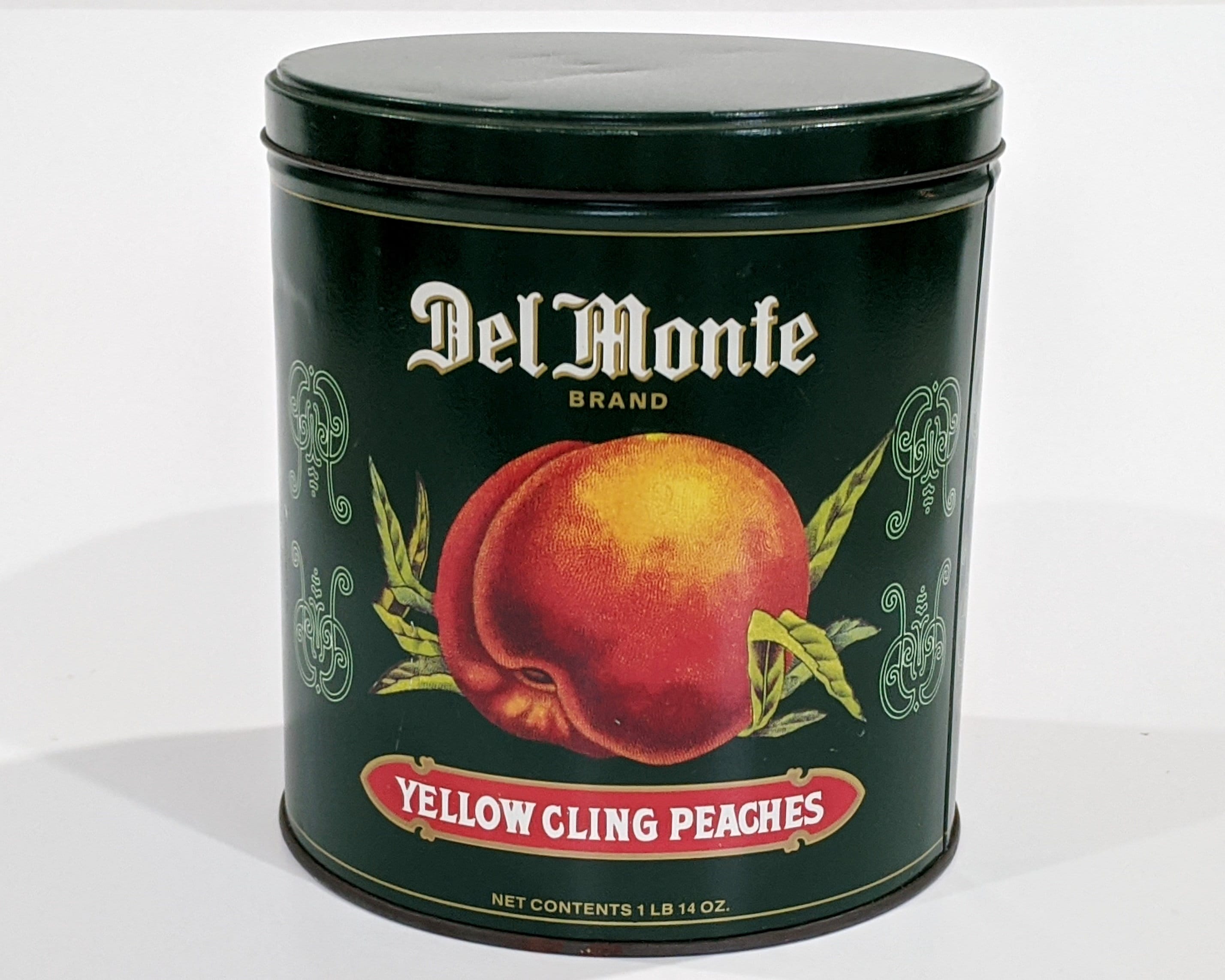 デルモンテ　キャニスター　tin缶　DelMonte Vintage Del Monte Pineapple Slices Advertising Tin Can