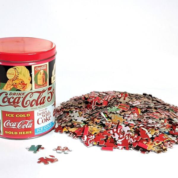 Coca Cola Puzzle - Etsy
