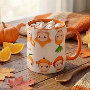 Sonny Angel Inspired Mug, Kawaii Coffee Cup, Collectible Gift image 1