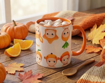 Sonny Angel Inspired Mug, Kawaii Coffee Cup, Collectible Gift
