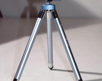 Hakuba CT-8 Mini Tripod for Point & Shoot and Compact DSLR Cameras, All Metal Construction, Like New Condition with Storage Bag