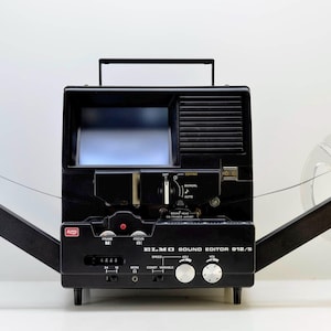 ELMO Editor 912-S Motorized SUPER 8 Sound/silent Film Viewer, Film
