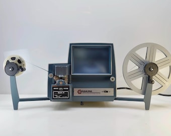 Sansuma Dual 8 Film Viewer Editor, Tested, Top of Line Editor, Bright 4x5 Screen, Non-Scratch Easy Load System, Superb Condition, Made Japan