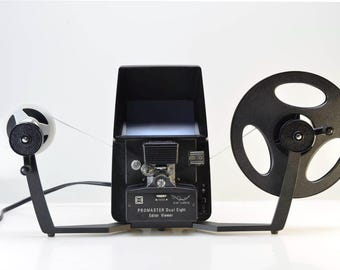 Promaster Dual8 Movie Edytor/przeglądarka filmów do Super8 i Regular 8, w pełni zweryfikowana, jasny ekran, kopie DVD, wyprodukowana w Japonii