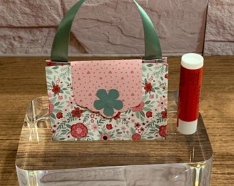 Valentine Mini Purse Lip Balm Holder