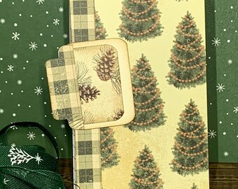 Spiral-Bound Christmas Notebook