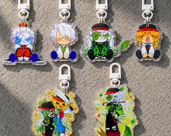 Roblox Block Tales Acrylic Keychain, Bag Charm, Gamer Fan Gift