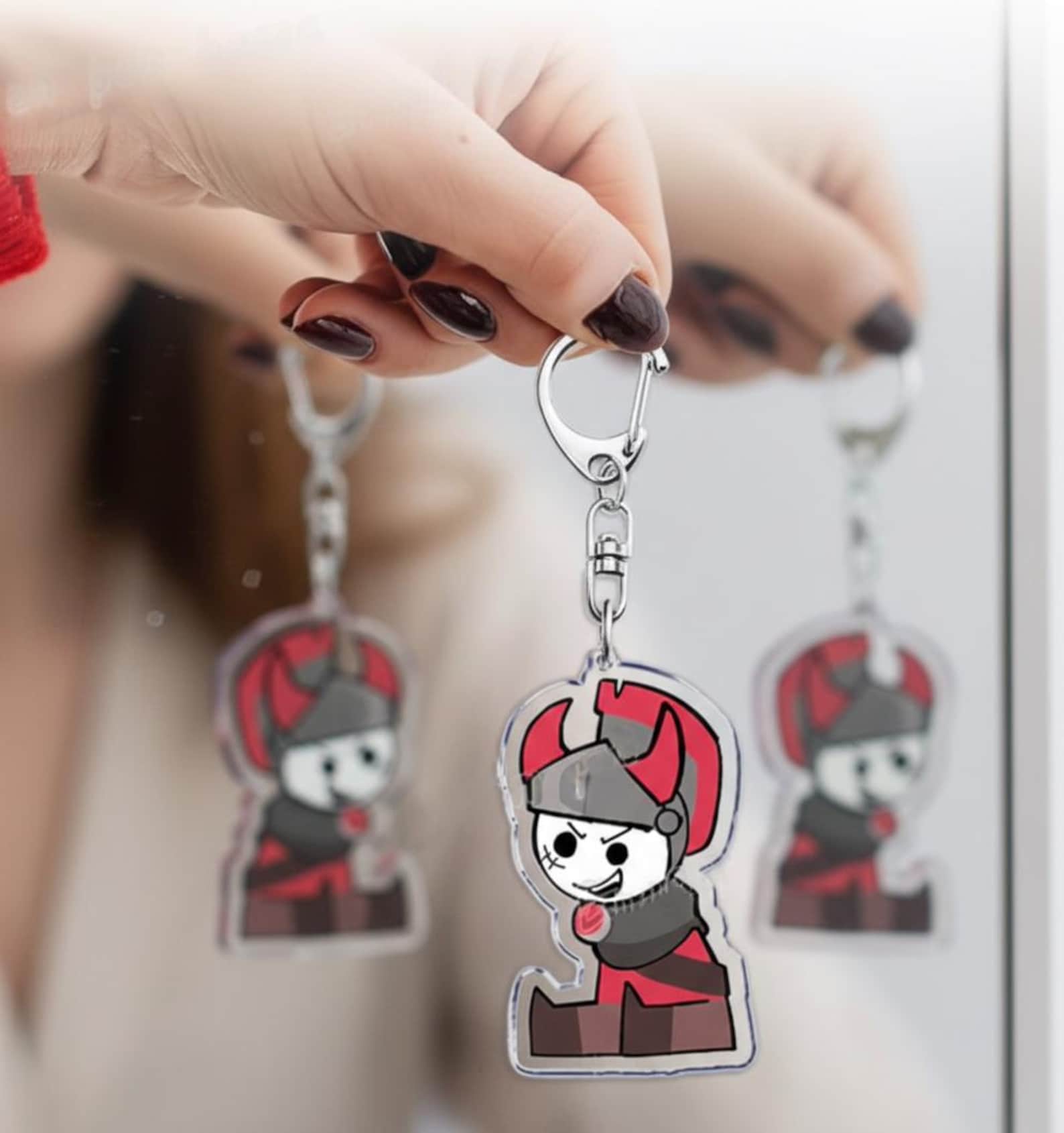 Popular Video Games Keychains for Accessories Bag Medkit Subspace Valk ...