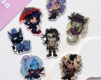 Deadlock Acrylic Keychain, Gift Kid, Gift For Her