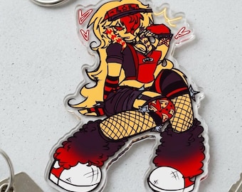 Forsaken Keychains, Roblox, Forsaken Roblox, Elliot Keychains.