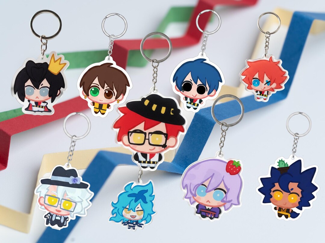 Twisted Wonderland Epoxy Keychain, TWST Acrylic Keychain. - Etsy