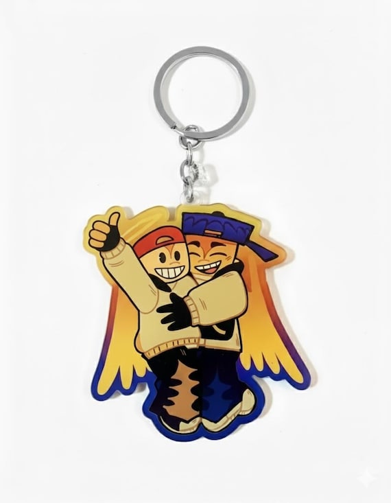 Brandon Works Roblox Arg Brandon Acrylic Keychains. - Etsy