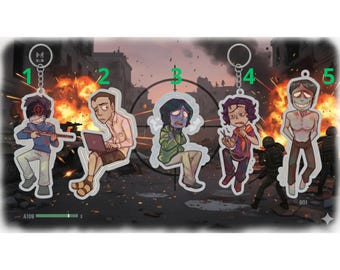 Acrylic Keychain "No I'm Not A Human",