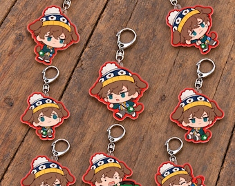 Resident Evil Bryan Hodukavich Keychain, RE Movie Chibi Puppy Charm