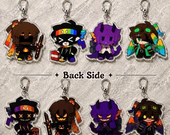 Unstable Universe Acrylic Keychains, Double-Sided Bag Charms, Halloween Gift