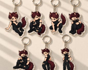 Valko Acrylic Keychain, LnDS Inspired Fan Made Bag Charm