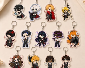 Limbus Company Keychain, Gamer Backpack Accessory