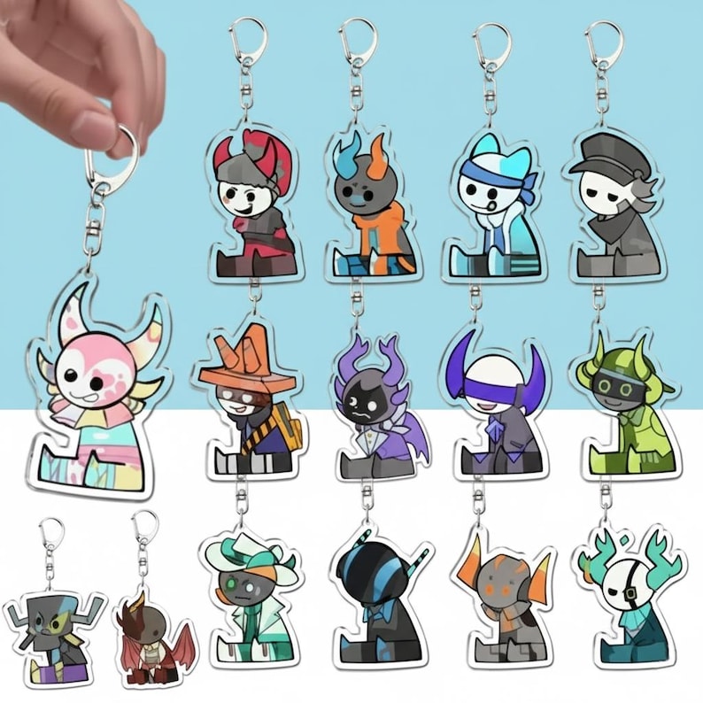 Popular Video Games Keychains for Accessories Bag Medkit Subspace Valk ...