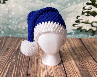 Royal Blue Santa Hat Nb-Adult sizes