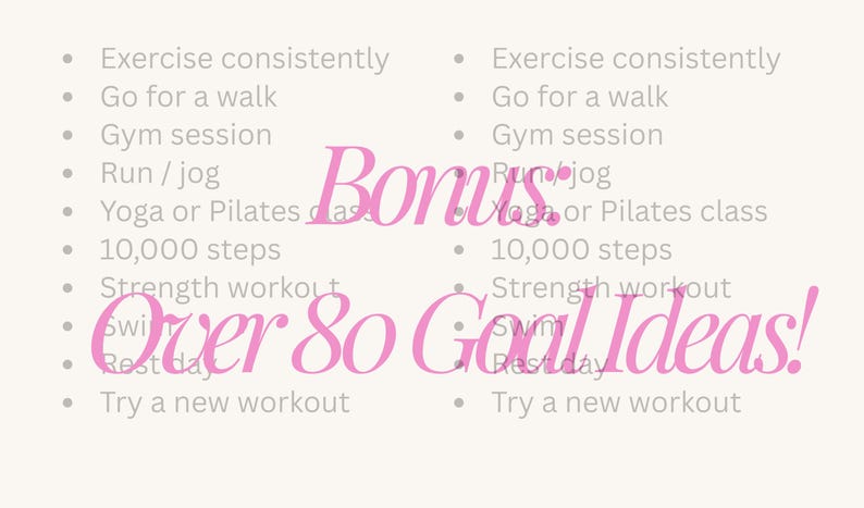 2026 Goal Punch Cards | Customisable | Editable | Downloadable | Habit Tracker Cards | Goals