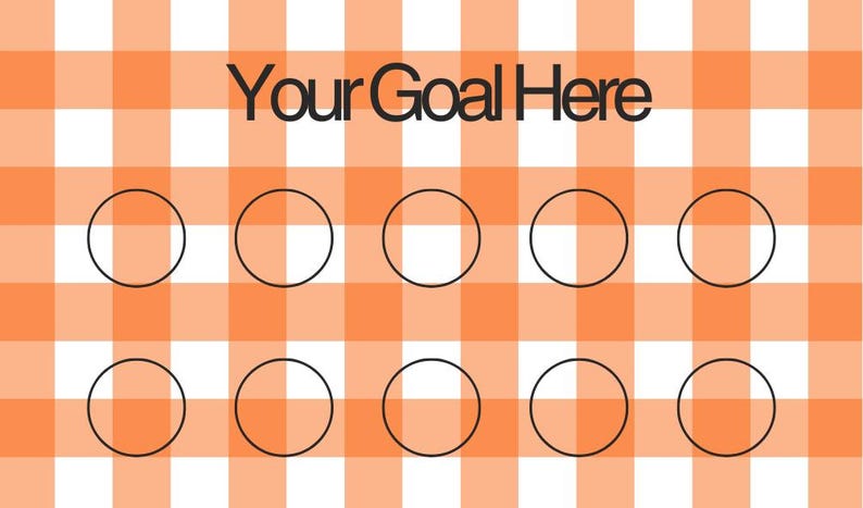 2026 Goal Punch Cards | Customisable | Editable | Downloadable | Habit Tracker Cards | Loyalty Cards image 11