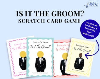 GROOM GUESSING GAME | Hens Party | Bridal Shower | Baby Shower