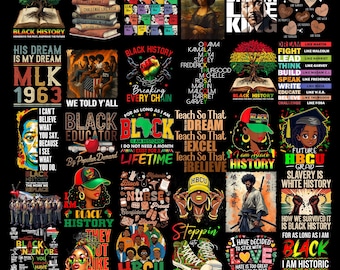 Black History Month Png Bundle, Juneteenth Png Bundle, Black People, Black History Png, I'm Black History, Black History
