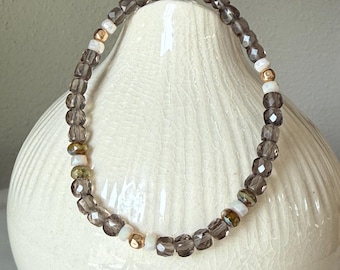 Smoky Quartz Gemstone Bracelet