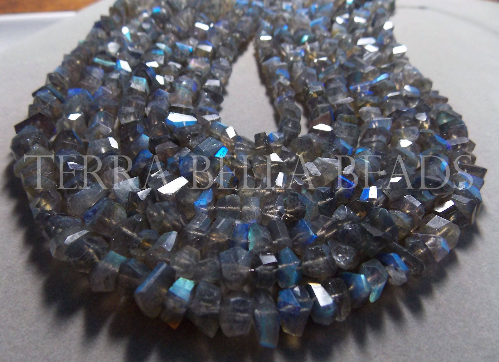 Star Cut Dyed Labradorite Beads Colored Labradorite Beads Size 7mm-8mm  Beads for Jewelry Making 