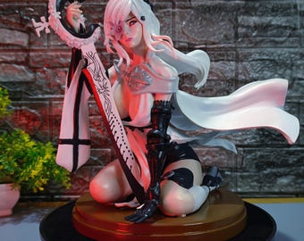 Zero Drakengard | Totalmente pintado | Impressão 3D em resina 12K