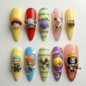 Devil Fruit Nails - Etsy