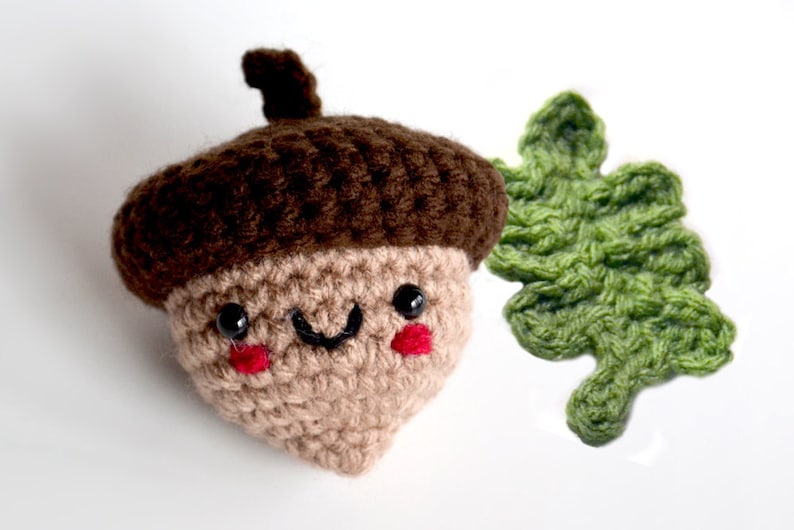 Amigurumi Acorn Crochet PDF Pattern image 4