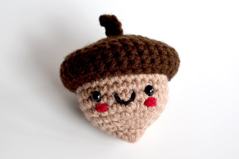 Amigurumi Acorn Crochet PDF Pattern image 3