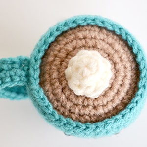 Amigurumi Coffee or Tea Cup Pincushion Crochet PDF Pattern image 4